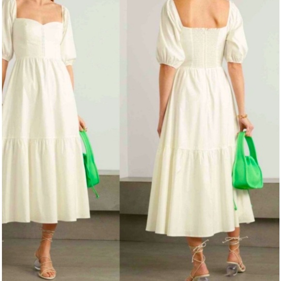 Reformation Dresses & Skirts - NWOT Reformation Rutherford white dress size 12